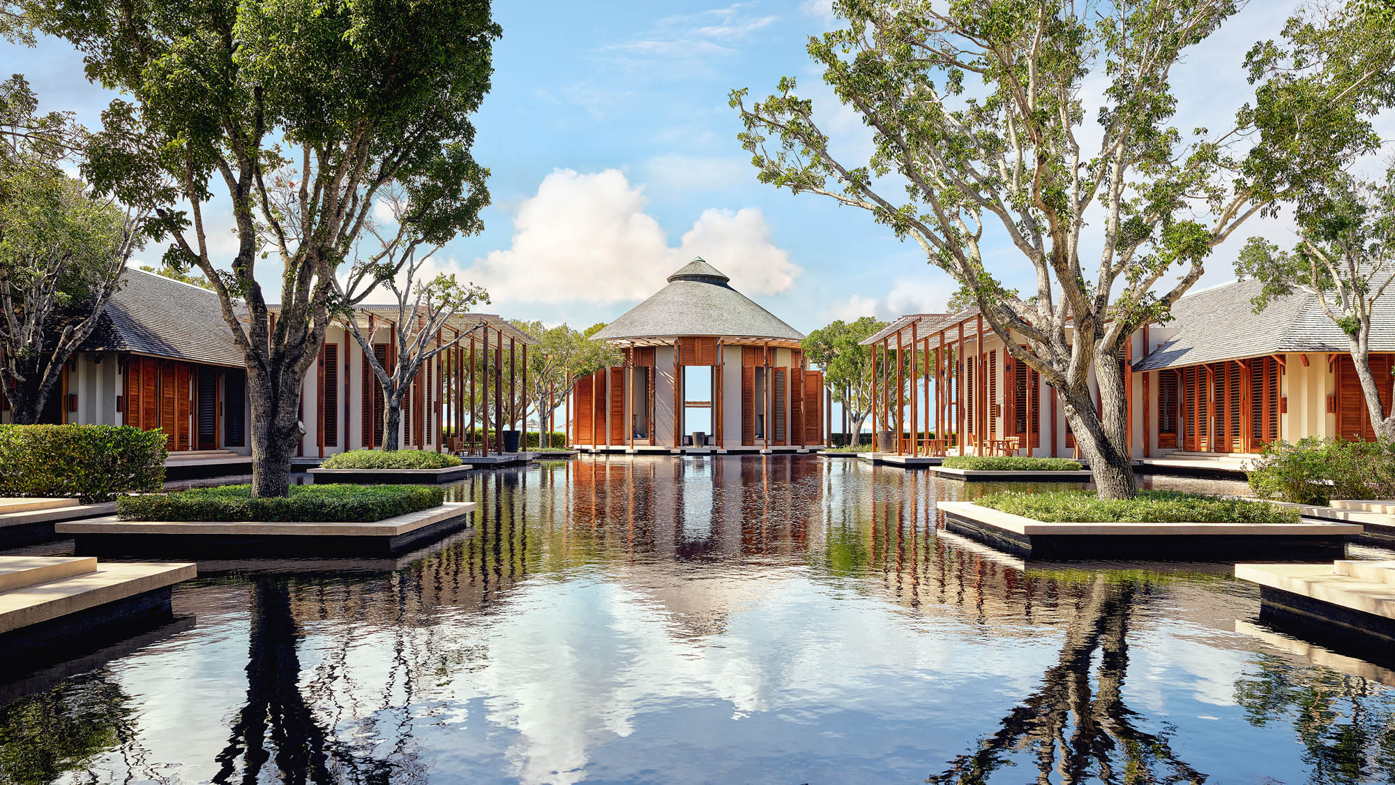 Resort Entrance, Amanyara Resort; Turks and Caicos